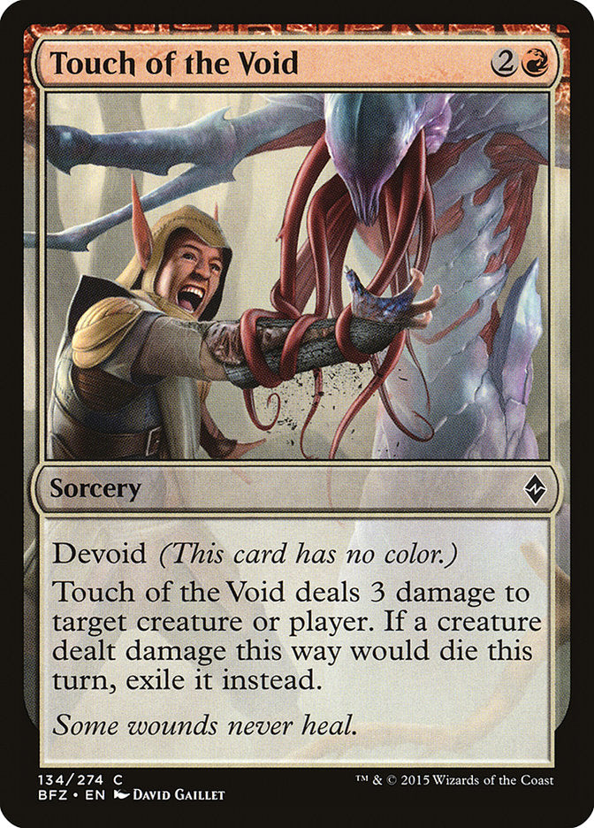 Touch of the Void [Battle for Zendikar] | Card Merchant Takapuna