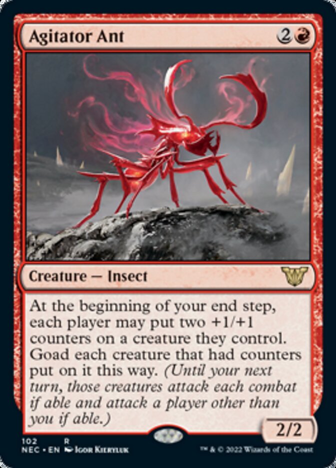 Agitator Ant [Kamigawa: Neon Dynasty Commander] | Card Merchant Takapuna