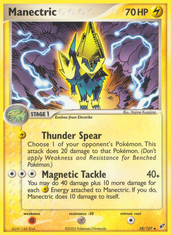 Manectric (38/107) [EX: Deoxys] | Card Merchant Takapuna