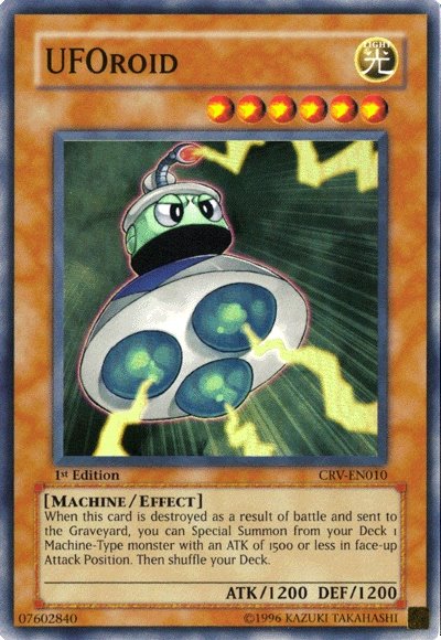 UFOroid [CRV-EN010] Super Rare | Card Merchant Takapuna