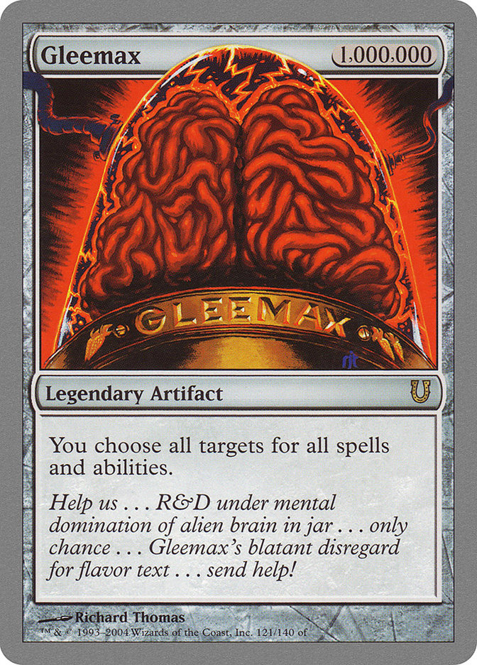 Gleemax [Unhinged] | Card Merchant Takapuna
