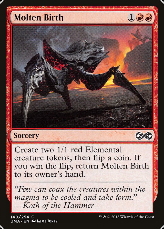 Molten Birth [Ultimate Masters] | Card Merchant Takapuna