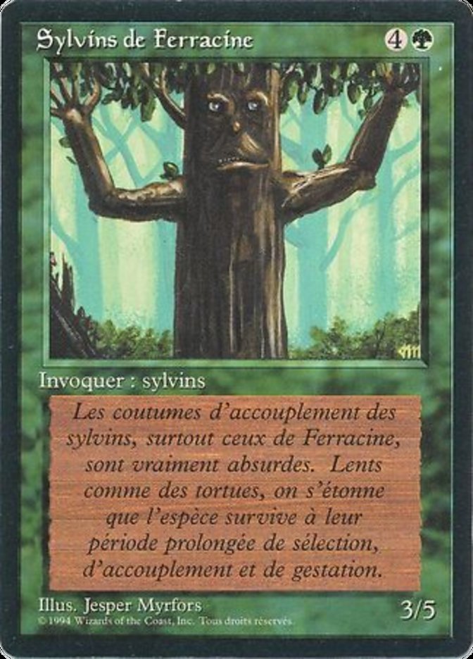 Ironroot Treefolk [Foreign Black Border] | Card Merchant Takapuna