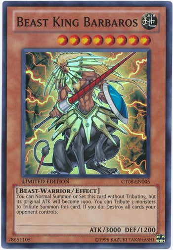 Beast King Barbaros [CT08-EN005] Super Rare | Card Merchant Takapuna