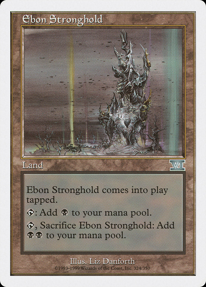 Ebon Stronghold [Classic Sixth Edition] | Card Merchant Takapuna