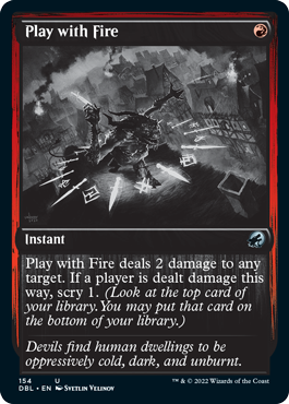 Play with Fire [Innistrad: Double Feature] | Card Merchant Takapuna