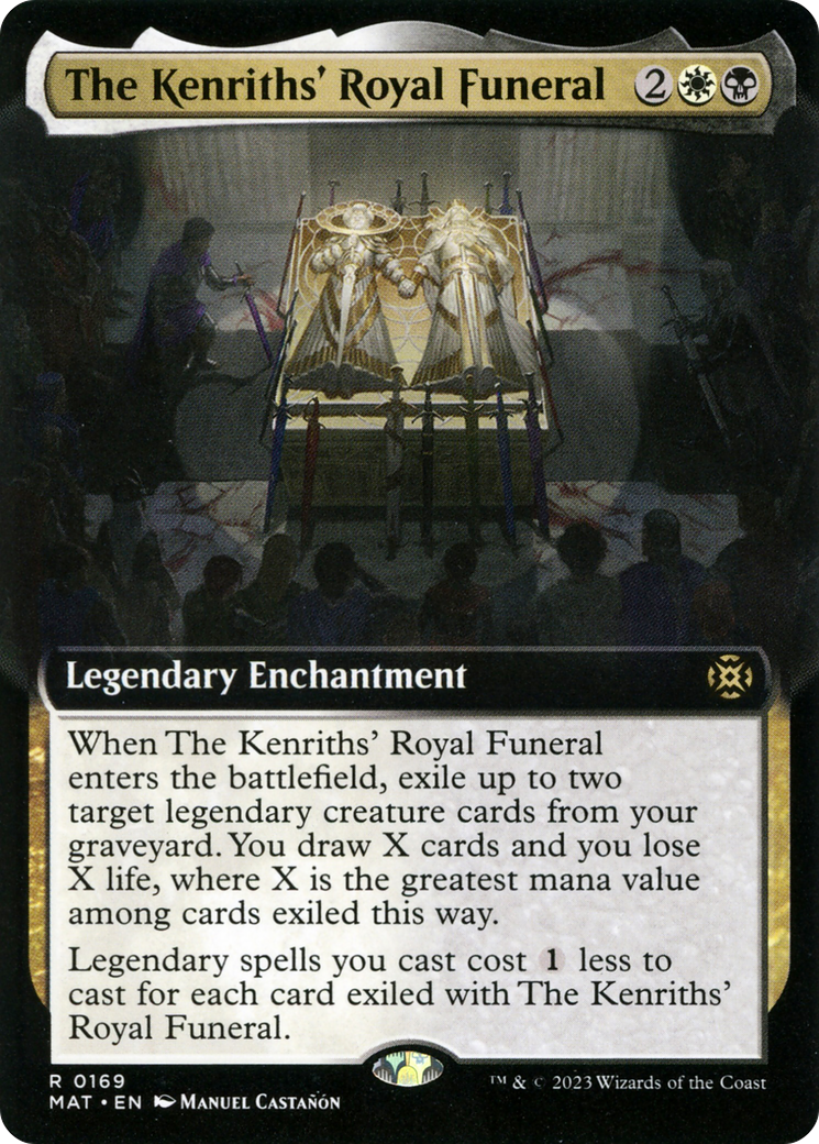 The Kenriths' Royal Funeral (Extended Art) [March of the Machine: The Aftermath] | Card Merchant Takapuna