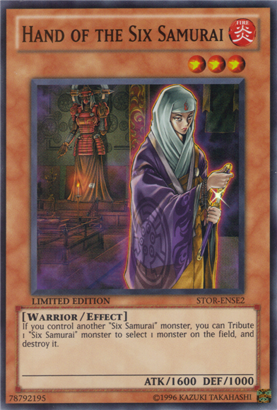 Hand of the Six Samurai [STOR-ENSE2] Super Rare | Card Merchant Takapuna