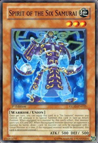 Spirit of the Six Samurai [GLAS-EN033] Common | Card Merchant Takapuna