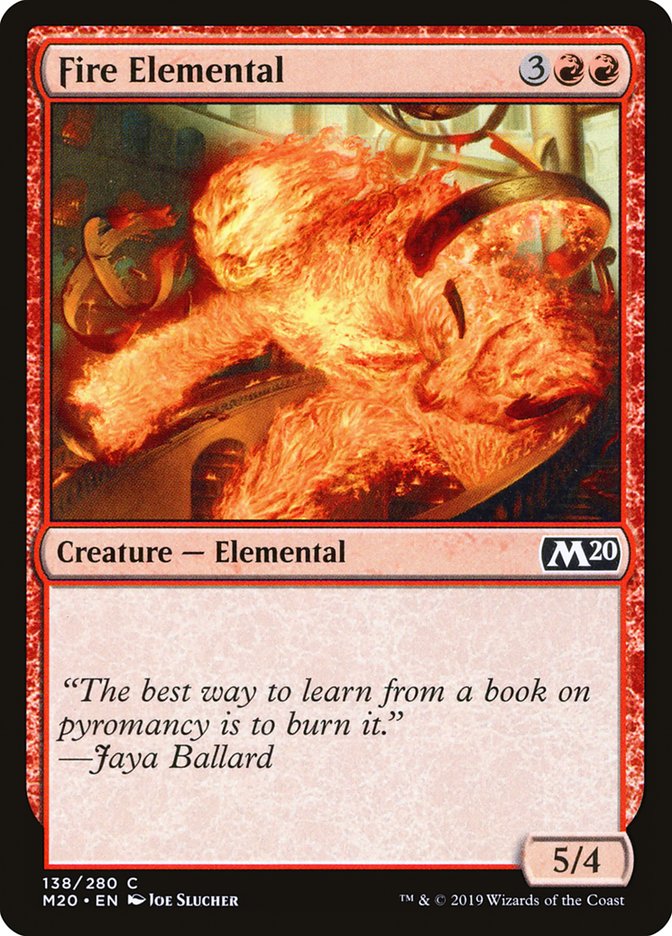 Fire Elemental [Core Set 2020] | Card Merchant Takapuna