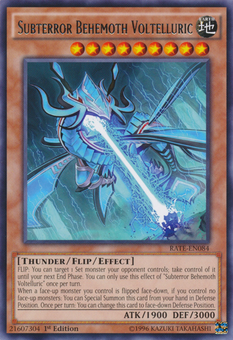 Subterror Behemoth Voltelluric [RATE-EN084] Rare | Card Merchant Takapuna