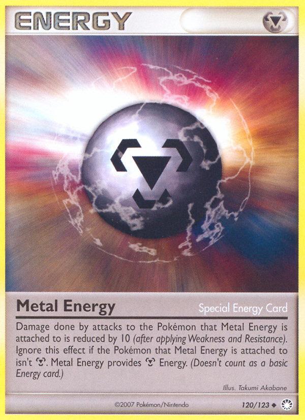 Metal Energy (120/123) [Diamond & Pearl: Mysterious Treasures] | Card Merchant Takapuna