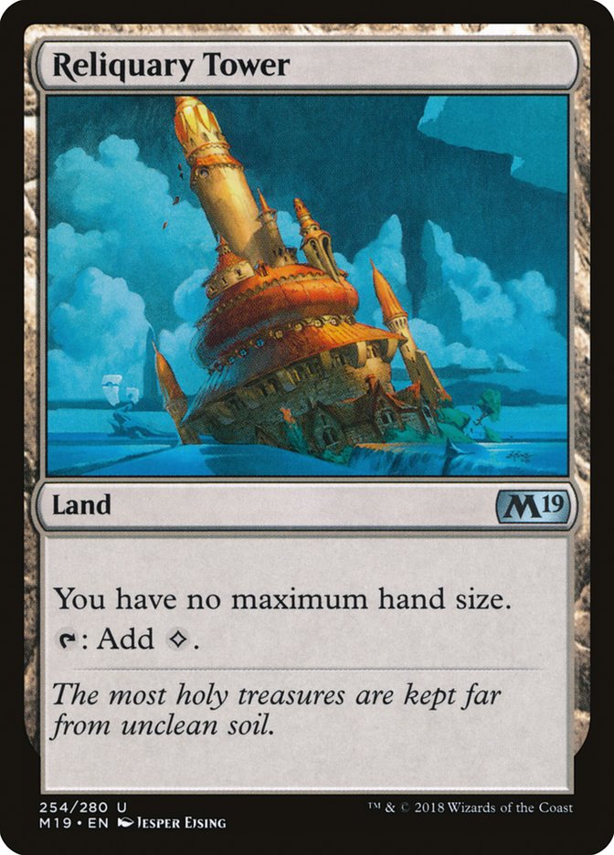 Reliquary Tower [Core Set 2019] | Card Merchant Takapuna