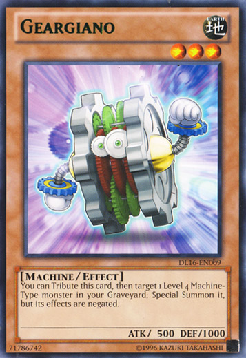 Geargiano (Green) [DL16-EN009] Rare | Card Merchant Takapuna