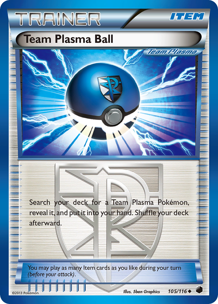 Team Plasma Ball (105/116) [Black & White: Plasma Freeze] | Card Merchant Takapuna