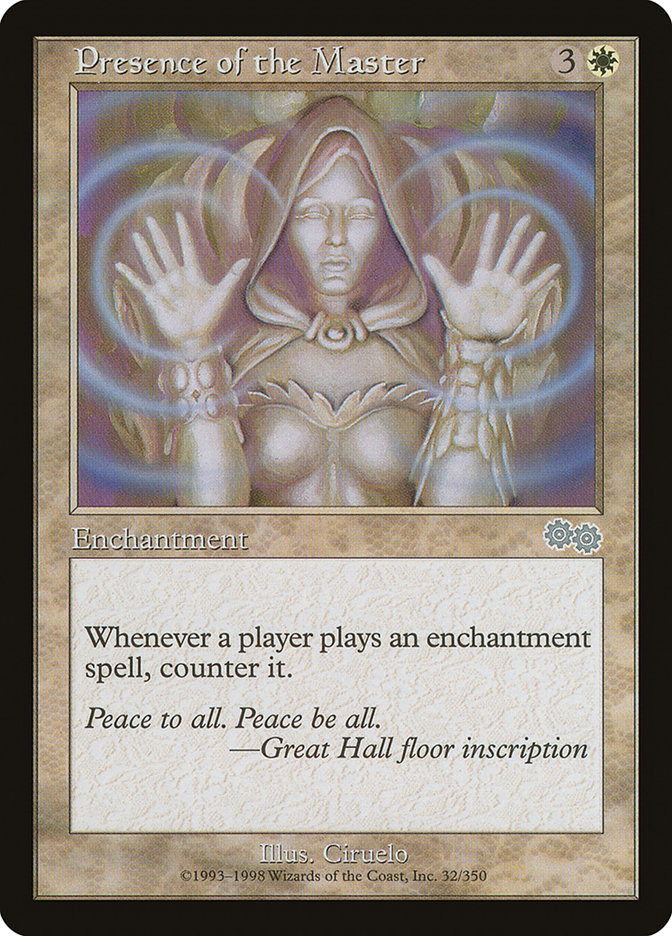 Presence of the Master [Urza's Saga] | Card Merchant Takapuna