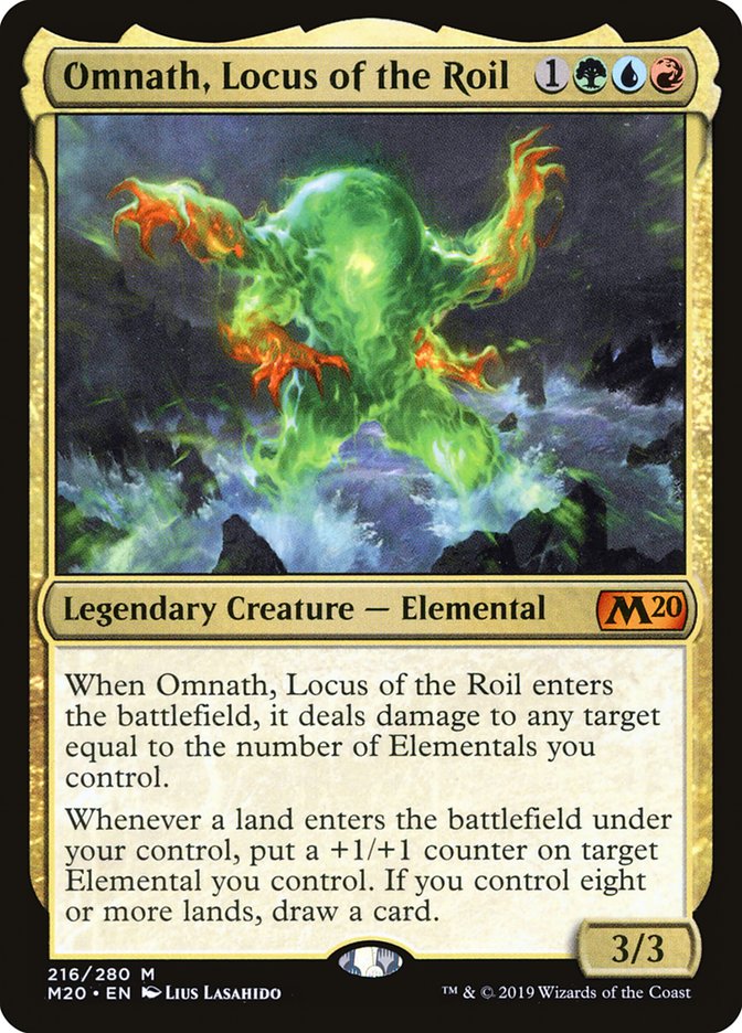 Omnath, Locus of the Roil [Core Set 2020] | Card Merchant Takapuna