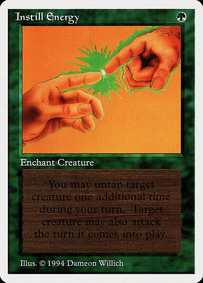 Instill Energy [Summer Magic / Edgar] | Card Merchant Takapuna