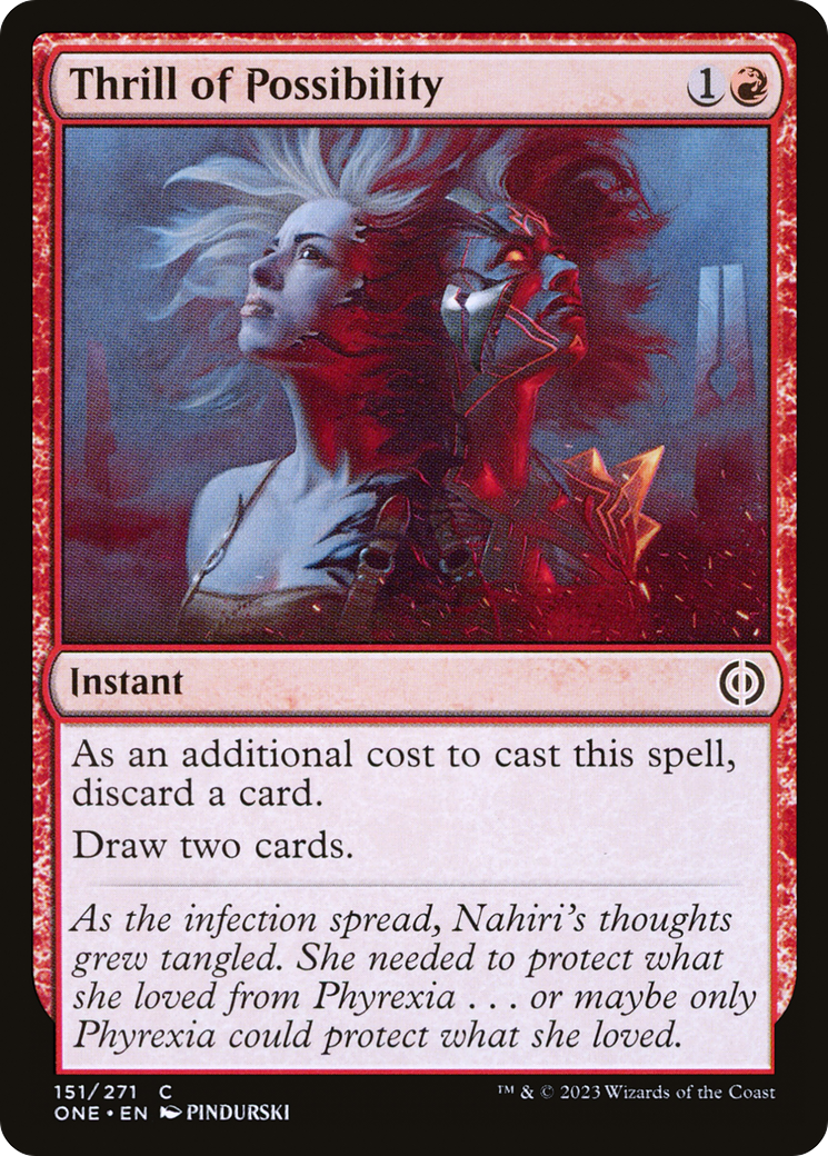Thrill of Possibility [Phyrexia: All Will Be One] | Card Merchant Takapuna
