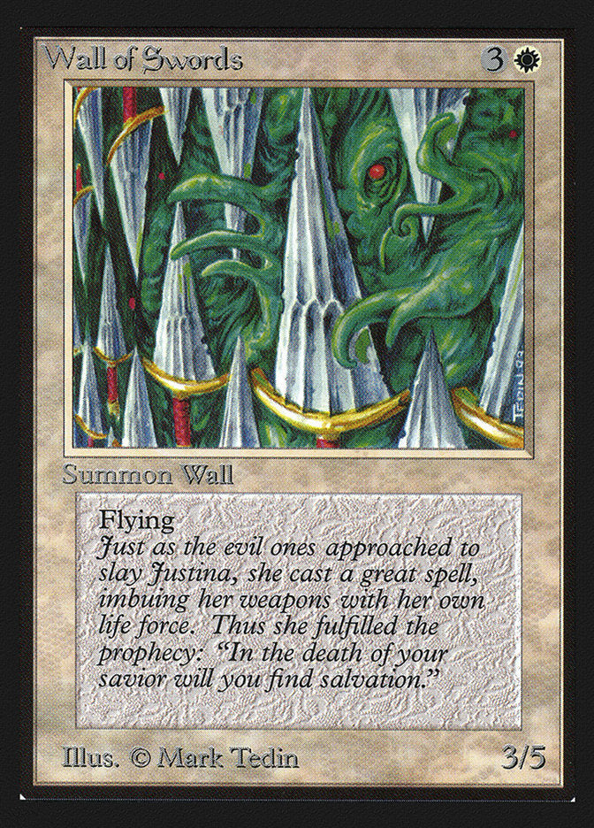 Wall of Swords [International Collectors' Edition] | Card Merchant Takapuna