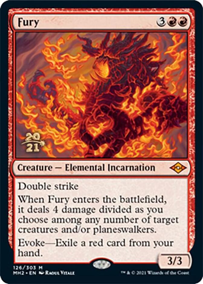 Fury [Modern Horizons 2 Prerelease Promos] | Card Merchant Takapuna