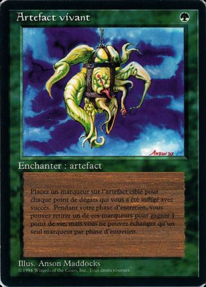Living Artifact [Foreign Black Border] | Card Merchant Takapuna