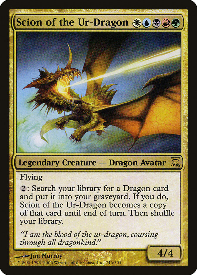 Scion of the Ur-Dragon [Time Spiral] | Card Merchant Takapuna