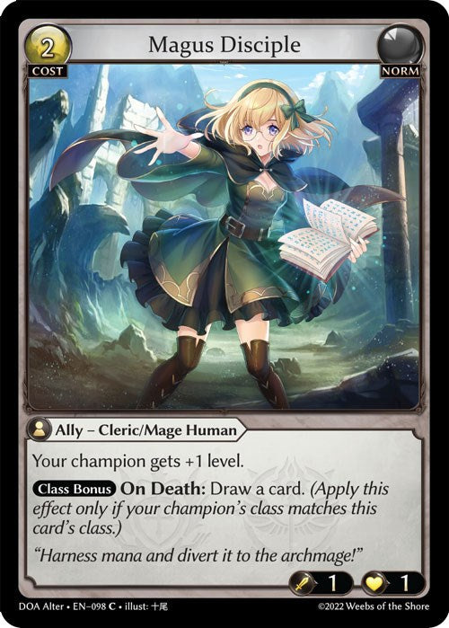 Magus Disciple (098) [Dawn of Ashes: Alter Edition] | Card Merchant Takapuna