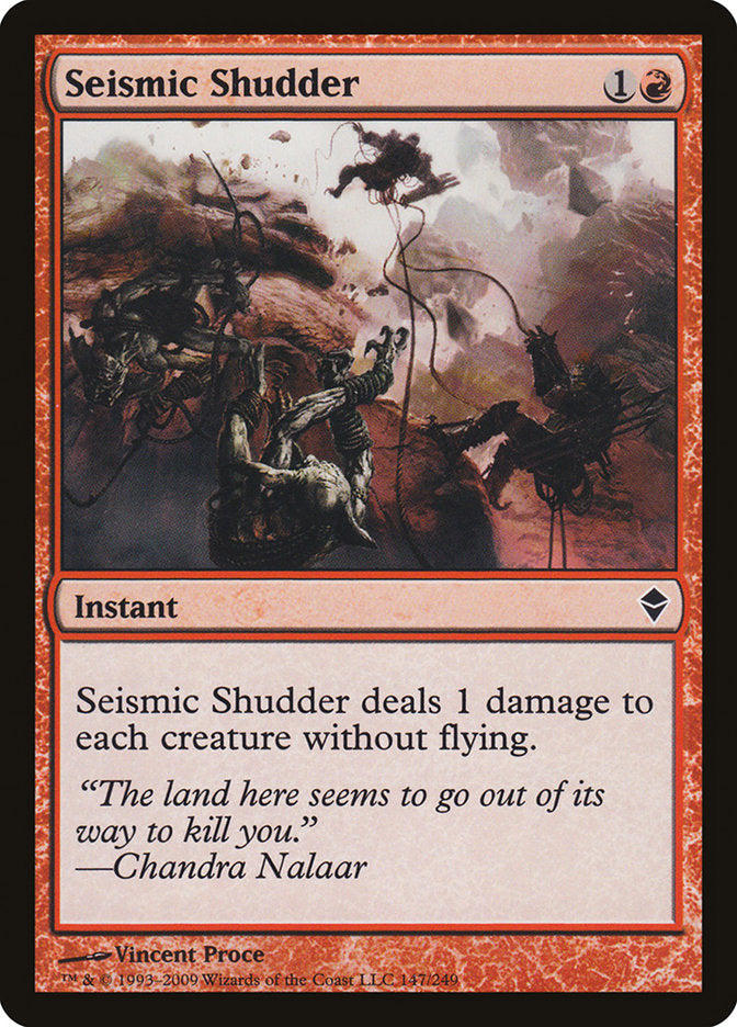 Seismic Shudder [Zendikar] | Card Merchant Takapuna