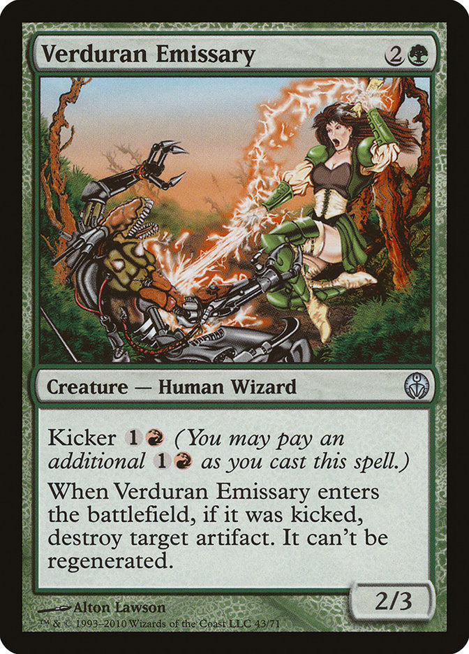 Verduran Emissary [Duel Decks: Phyrexia vs. the Coalition] | Card Merchant Takapuna