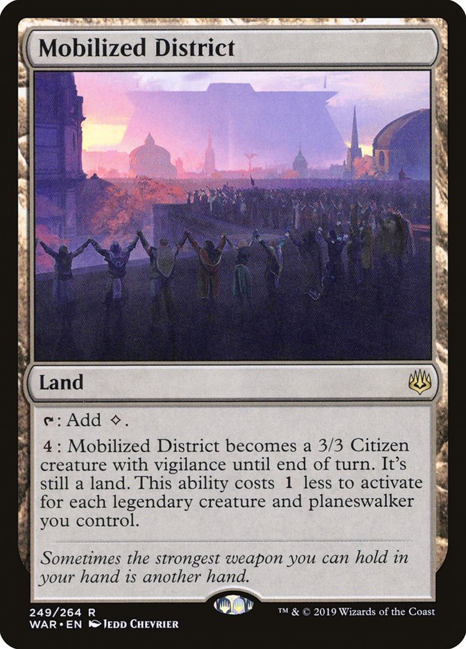 Mobilized District [War of the Spark] | Card Merchant Takapuna