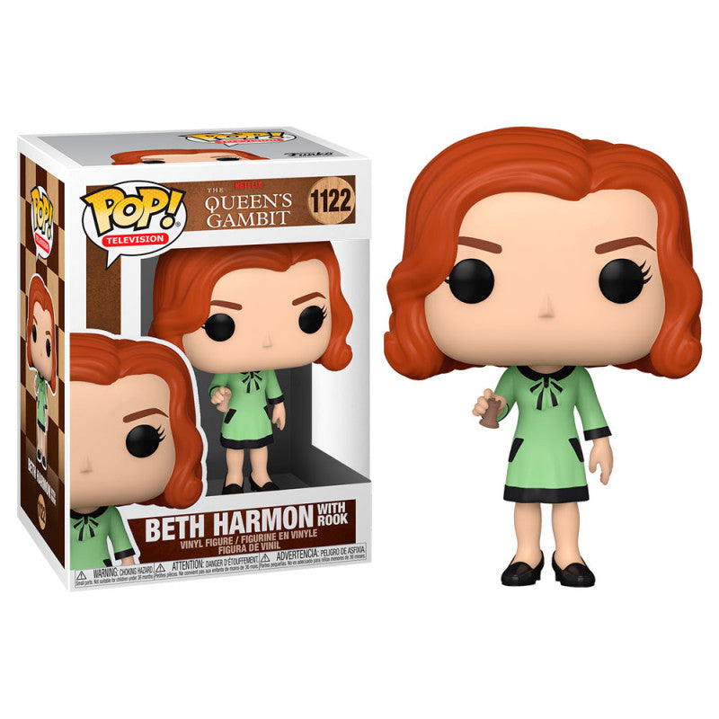 Queen's Gambit - Beth Harmon w/ rook Pop! 1122 | Card Merchant Takapuna