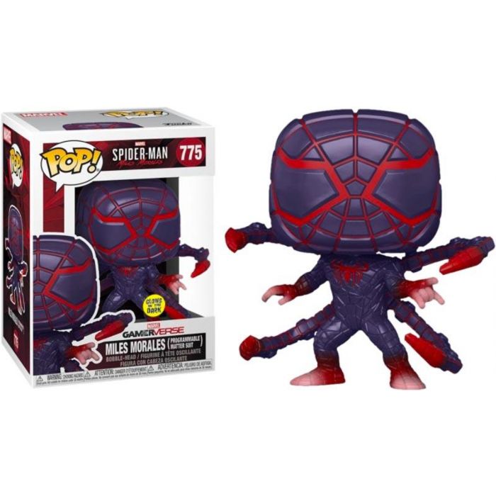 Spider Man - Miles Morales (Programmable Matter Suit) GITD Pop! 775 | Card Merchant Takapuna