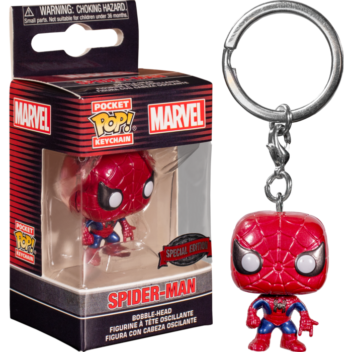Spider-Man Pop! Keychain | Card Merchant Takapuna
