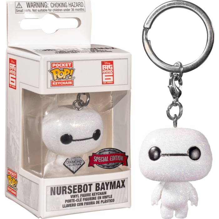 Big Hero 6 - Nursebot Baymax Keychain | Card Merchant Takapuna