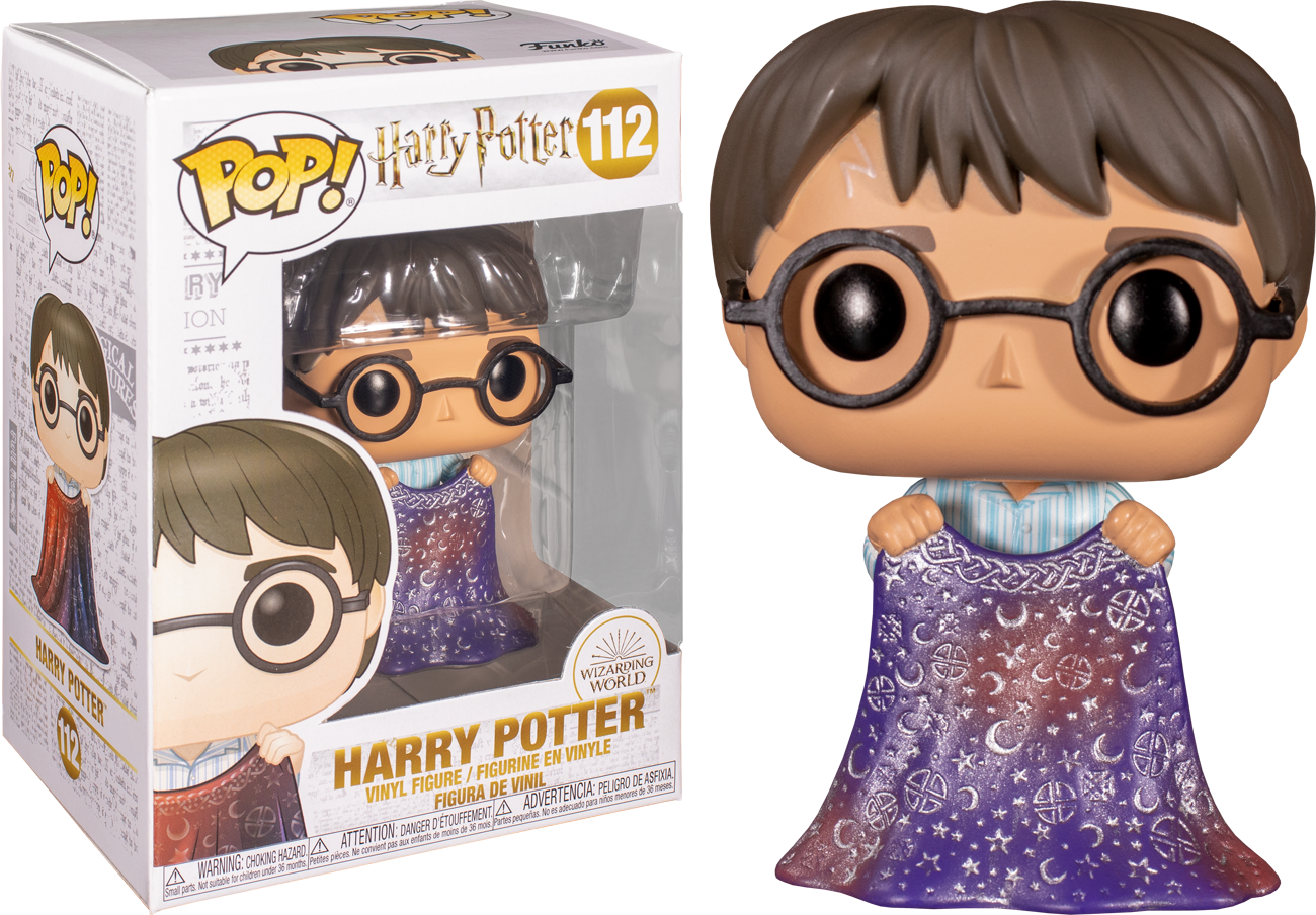 Harry Potter - Harry Potter w/ Invisibility Cloak Pop!112 | Card Merchant Takapuna