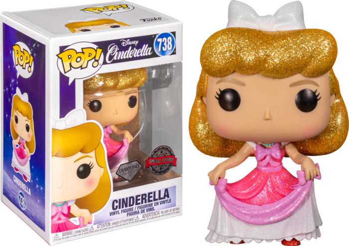 Disney - Cinderella Diamond Edition Pop! 738 | Card Merchant Takapuna