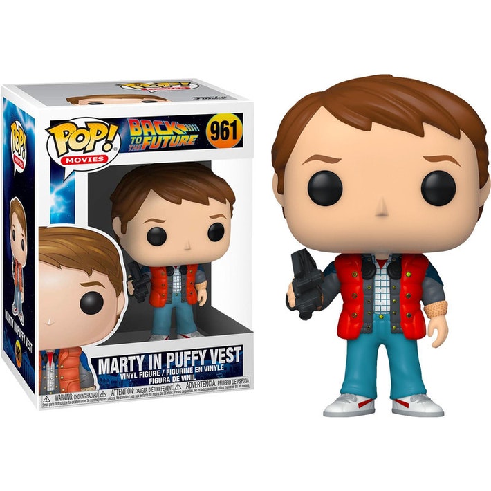 Back to the Future - Marty in Puffy Vest Pop! 961 | Card Merchant Takapuna