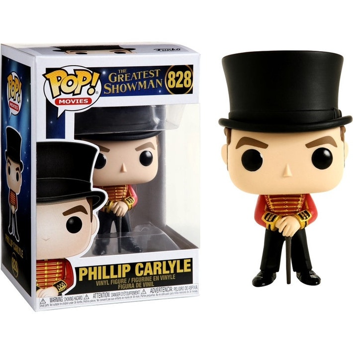The Greatest Showman - Phillip Carlyle Pop! 828 | Card Merchant Takapuna