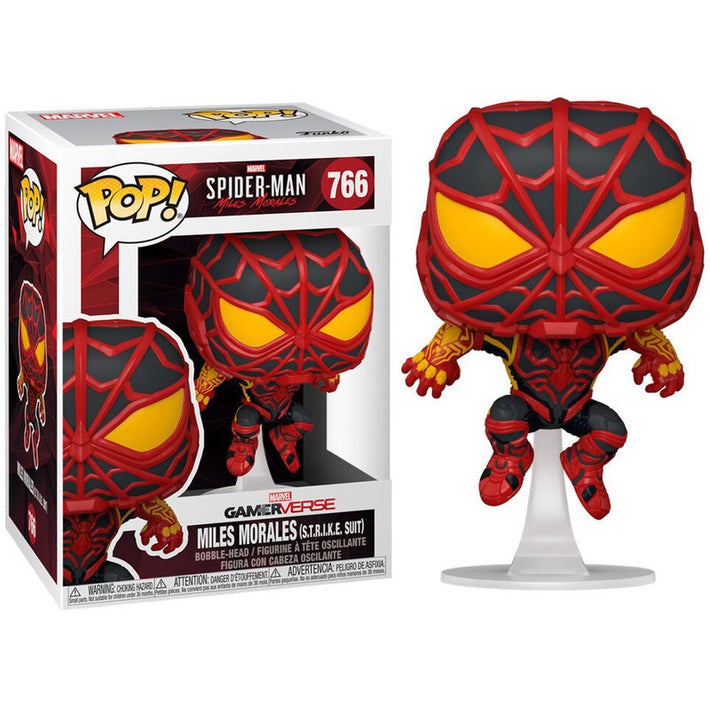 Spider Man - Miles Morales (Strike suit) Pop! 766 | Card Merchant Takapuna
