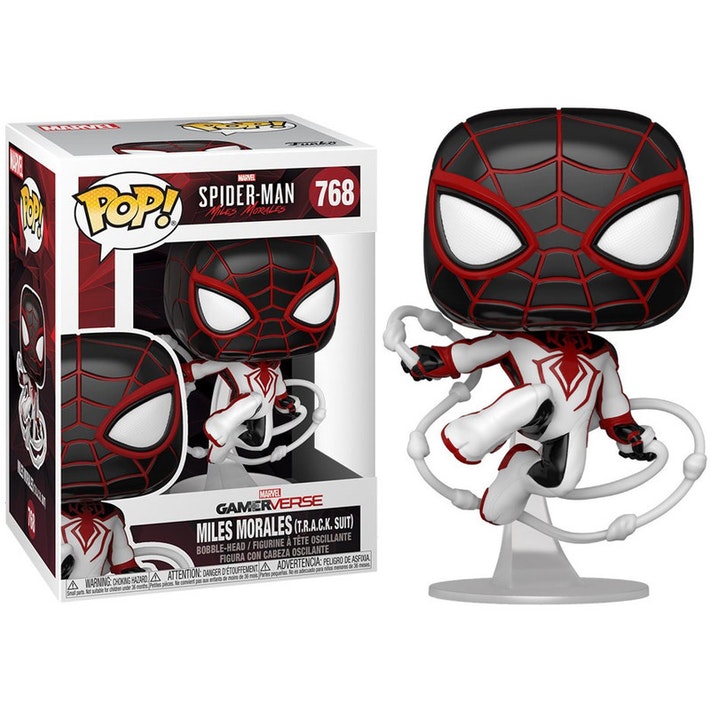 Spider Man - Miles Morales T.R.A.C.K. Suit Pop! 768 | Card Merchant Takapuna