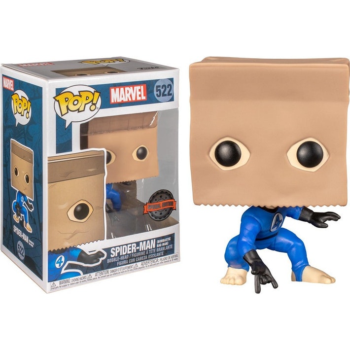 Spider Man (Special Edition - Bombastic Bag-man) 522 Pop! | Card Merchant Takapuna