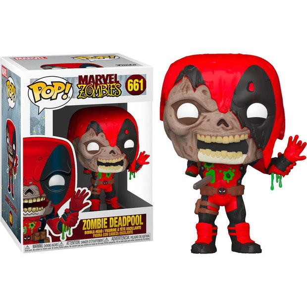 Marvel Zombies- Zombie Deadpool Pop! 661 | Card Merchant Takapuna
