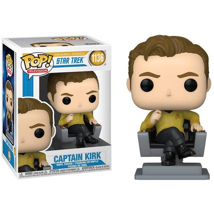 Star Trek- Captain Kirk Pop! 1136 | Card Merchant Takapuna