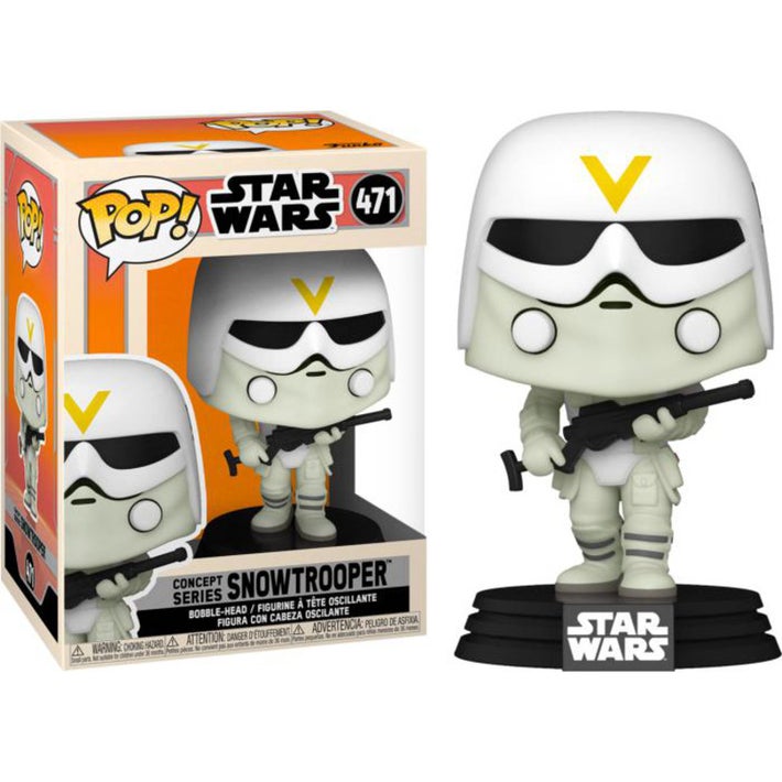 Star Wars - Snow Trooper (Concept Series) Pop! 471 | Card Merchant Takapuna