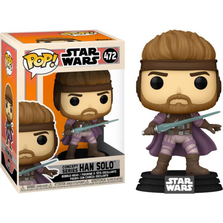 Star Wars - Han Solo (Concept Series) Pop! 472 | Card Merchant Takapuna