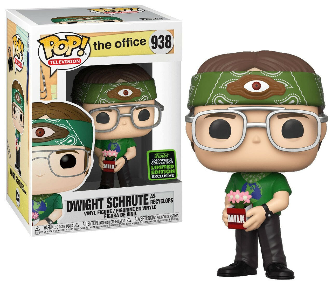 The Office - Dwight Schrute (as Recyclops) Pop! 938 | Card Merchant Takapuna