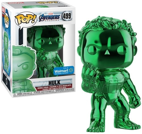 Avengers - Hulk Chrome (Green) Pop! 499 | Card Merchant Takapuna