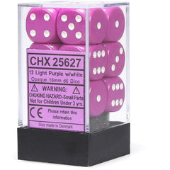 Chessex 12-Die Set - Opaque | Card Merchant Takapuna