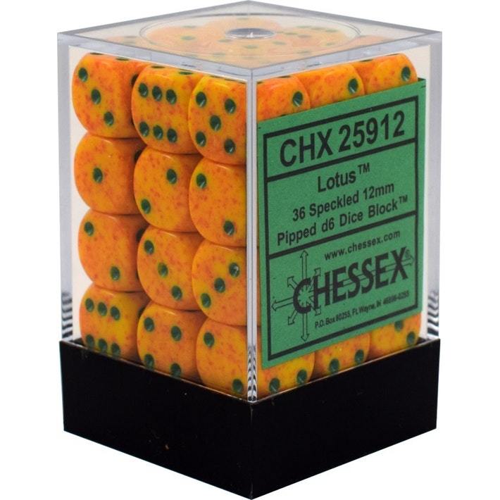 Chessex 36-Die Set - Speckled | Card Merchant Takapuna